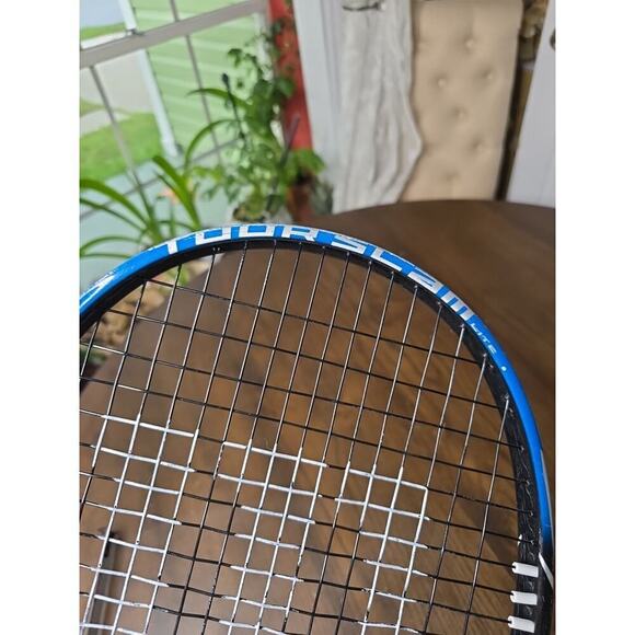 Wilson Tour Slam Lite Power Bridge Blue Black Tennis Rackets 3-7/8” - Picture 5 of 16